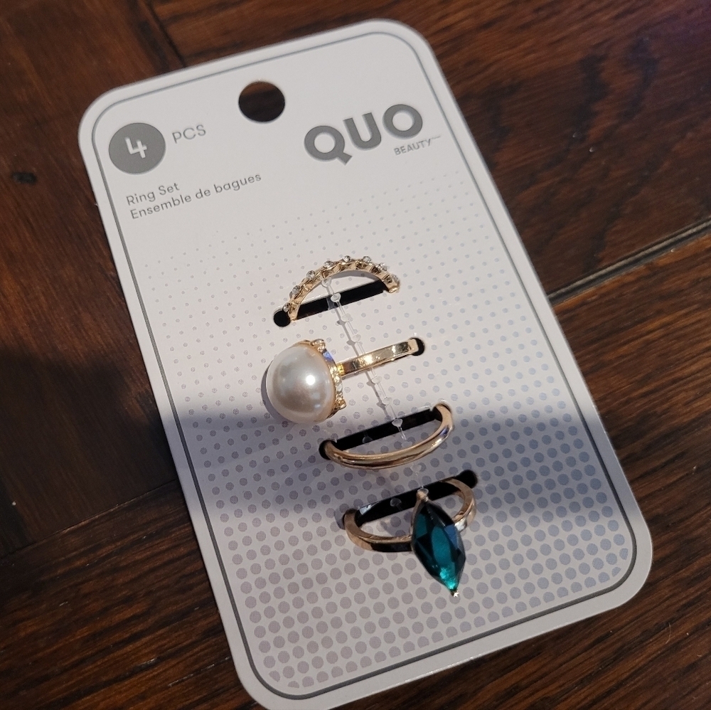 Quo rings[4 pieces]